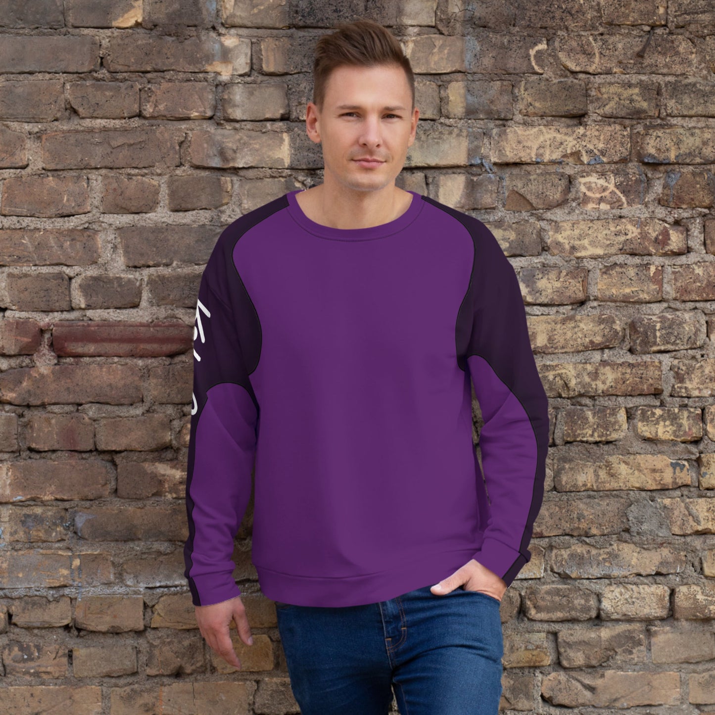 klasneakers KLA Unisex Sweatshirt - Royal Purple Graphic