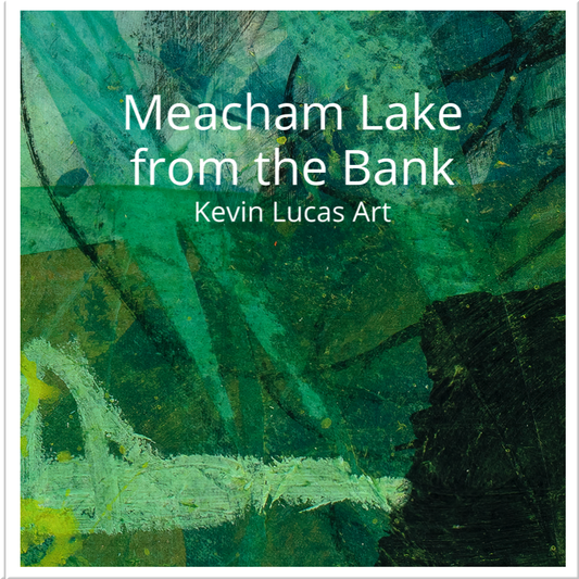 Meacham Lake from the Bank - Hardcover Art Book 28x28 cm / 11x11″ - Vertical