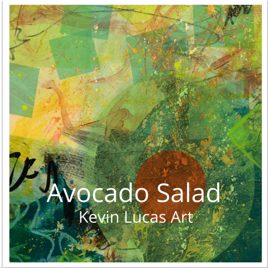 Avocado Salad - Hardcover Art Book 28x28 cm / 11x11″ - Vertical