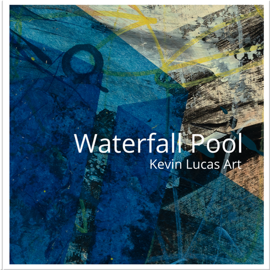 Waterfall Pool - Hardcover Art Book 28x28 cm / 11x11″ - Vertical