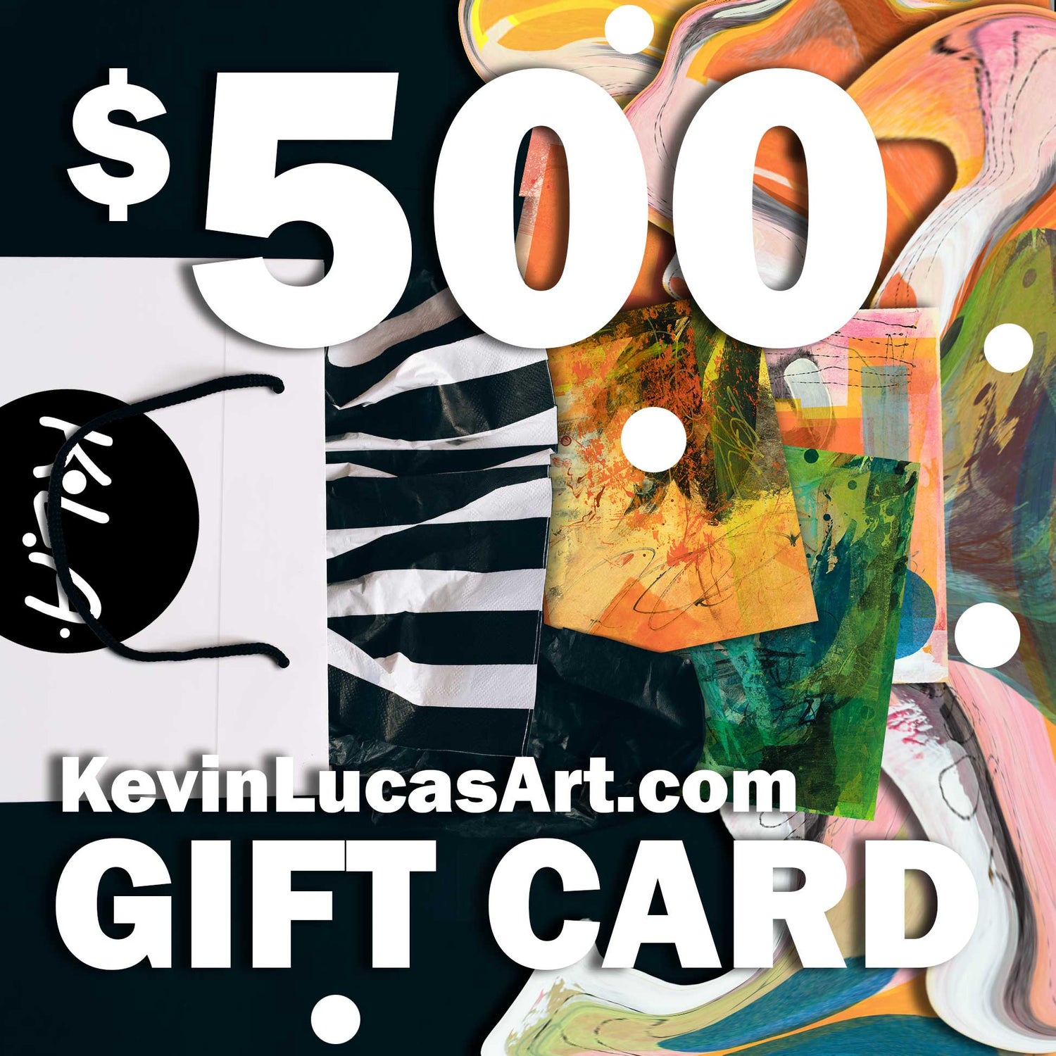 Canvas painting Kit GIFT CARD – DIGITAL GIFT CARD