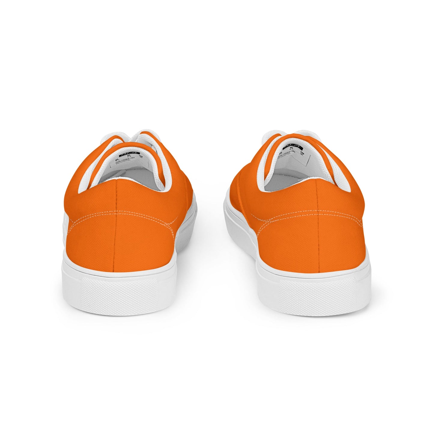 klasneakers Men’s lace-up canvas shoes - Electric Orange