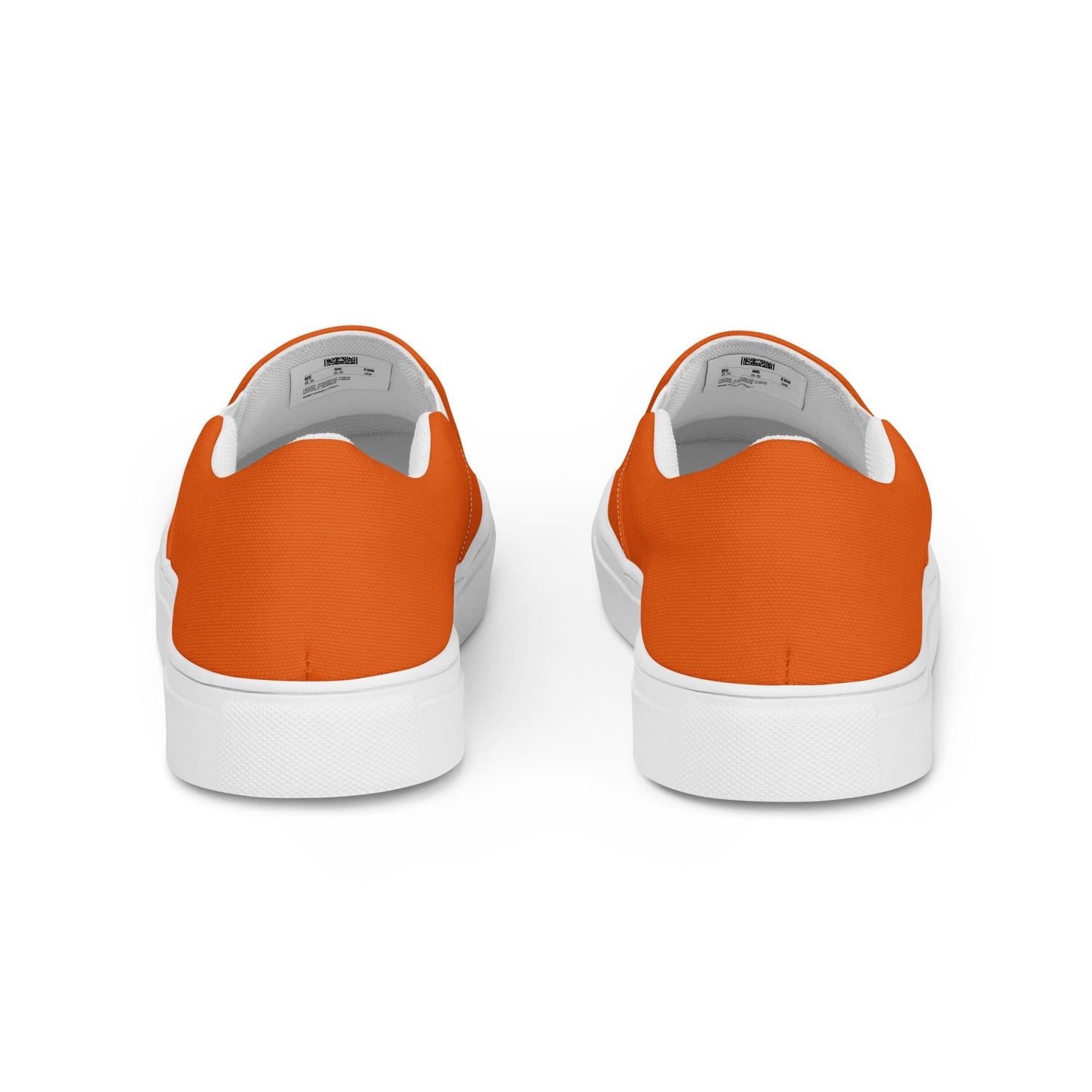klasneakers Men’s slip-on canvas shoes - Dark Orange