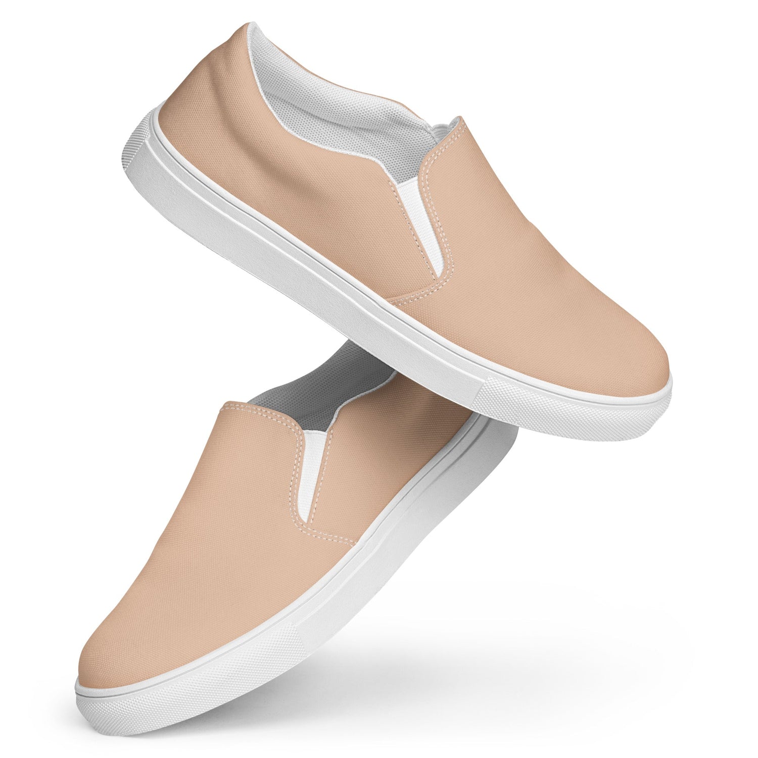 klasneakers Men’s slip-on canvas shoes - Orange Cream