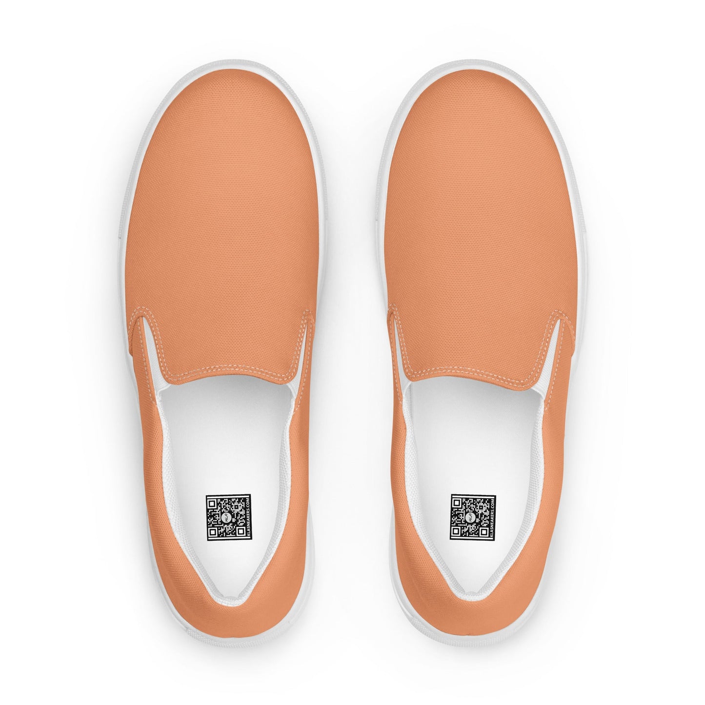 klasneakers Men’s slip-on canvas shoes - Peach