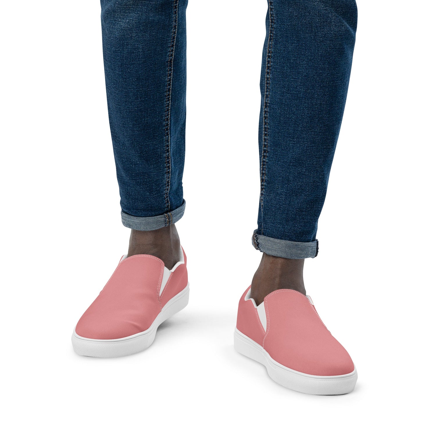 klasneakers Men’s slip-on canvas shoes - Pink
