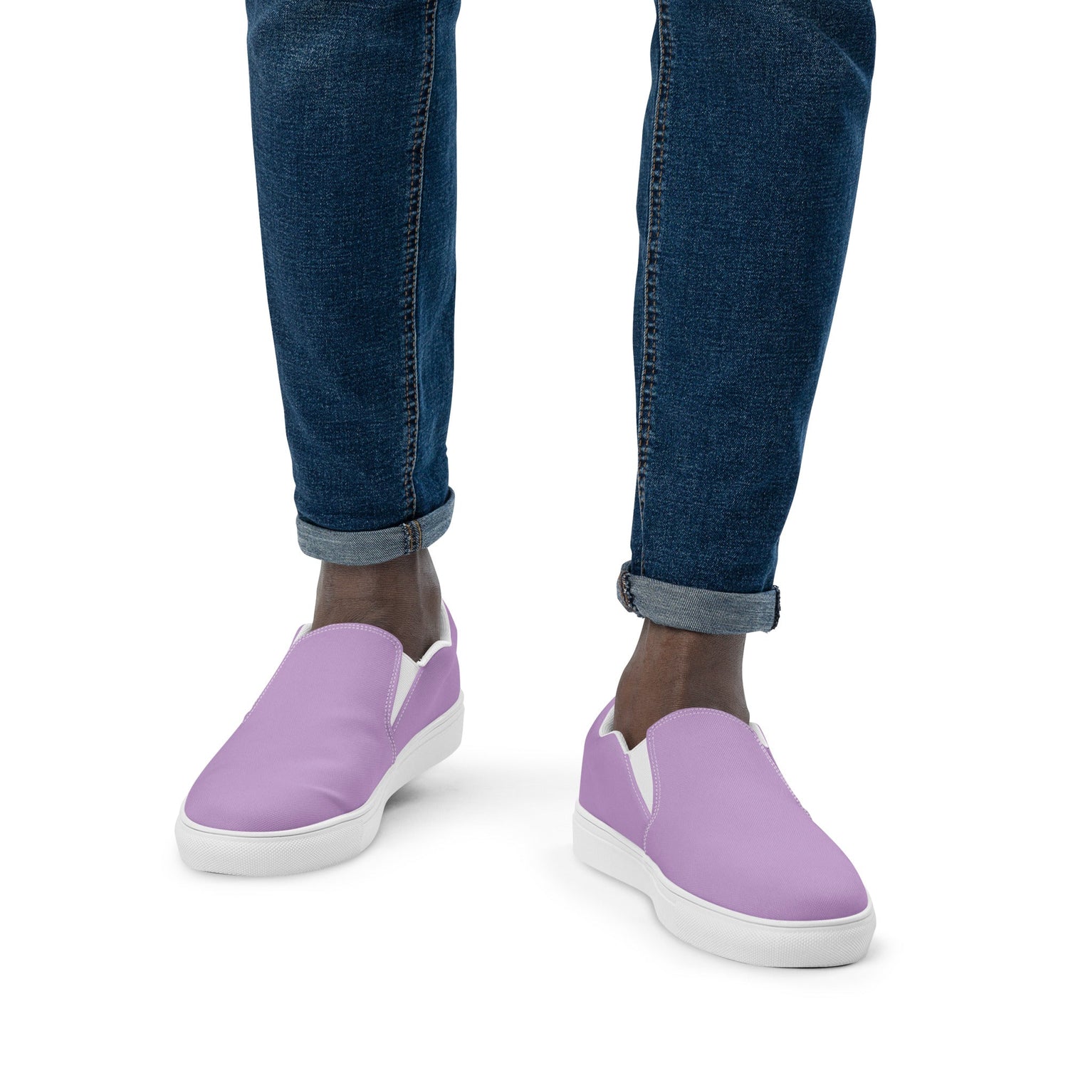 klasneakers Men’s slip-on canvas shoes - Pinky Purple