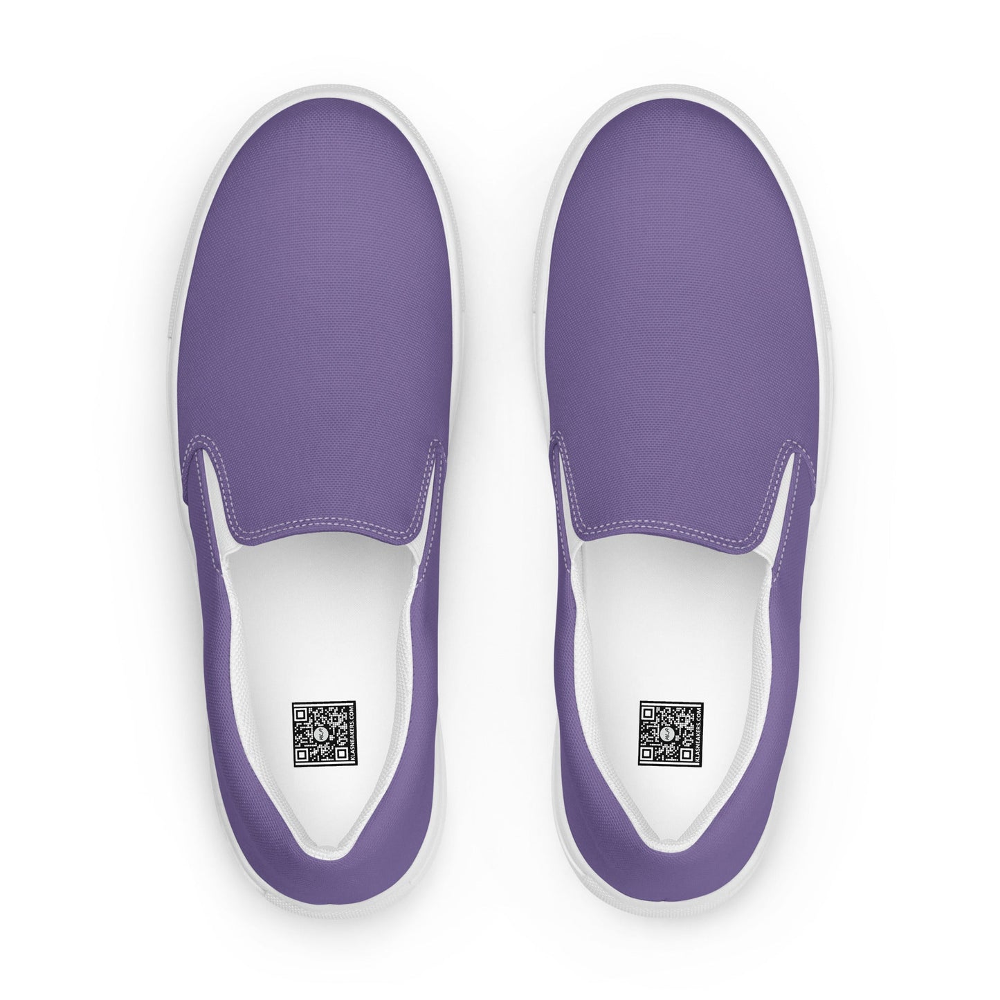 klasneakers Men’s slip-on canvas shoes - Purple