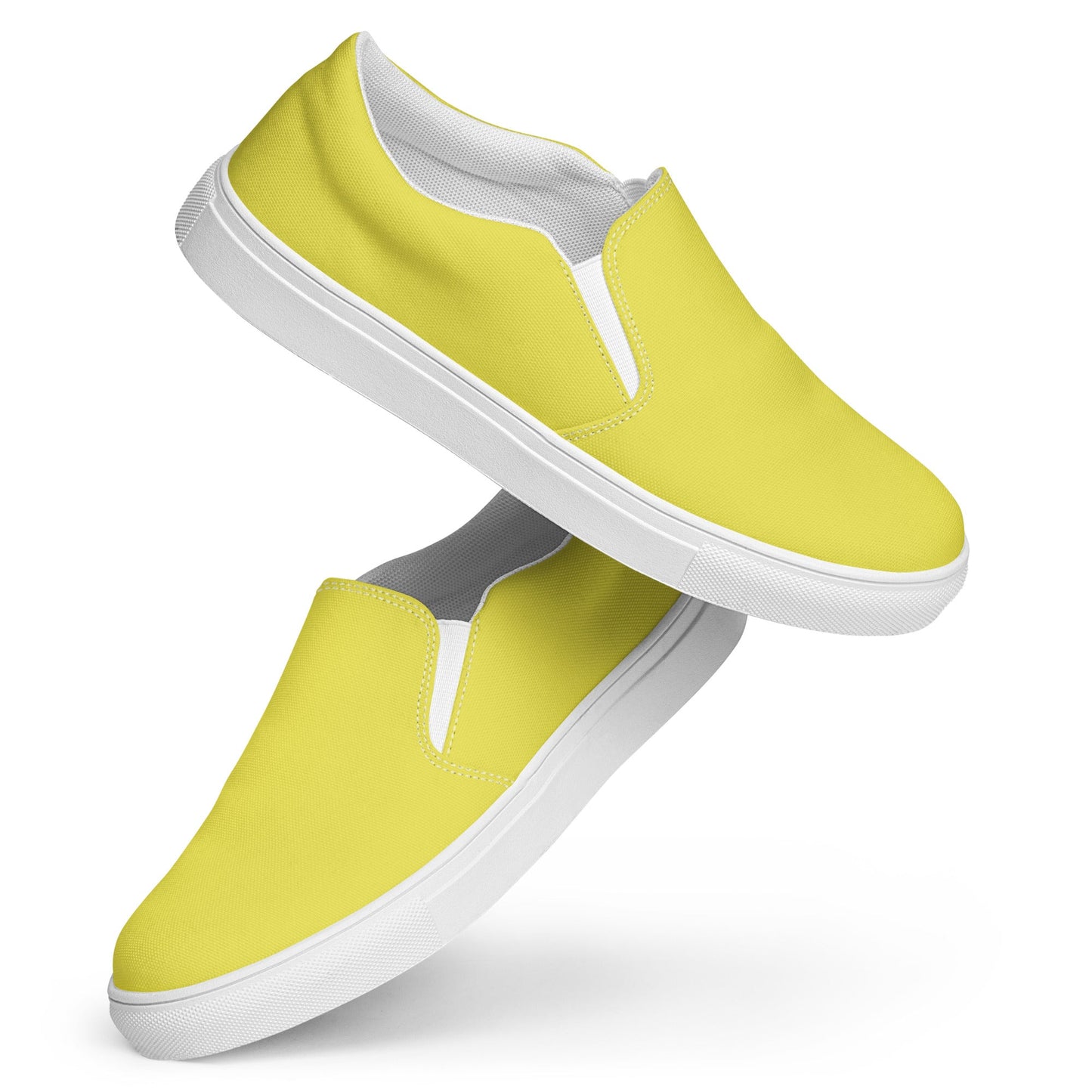 klasneakers Men’s slip-on canvas shoes - Yellow
