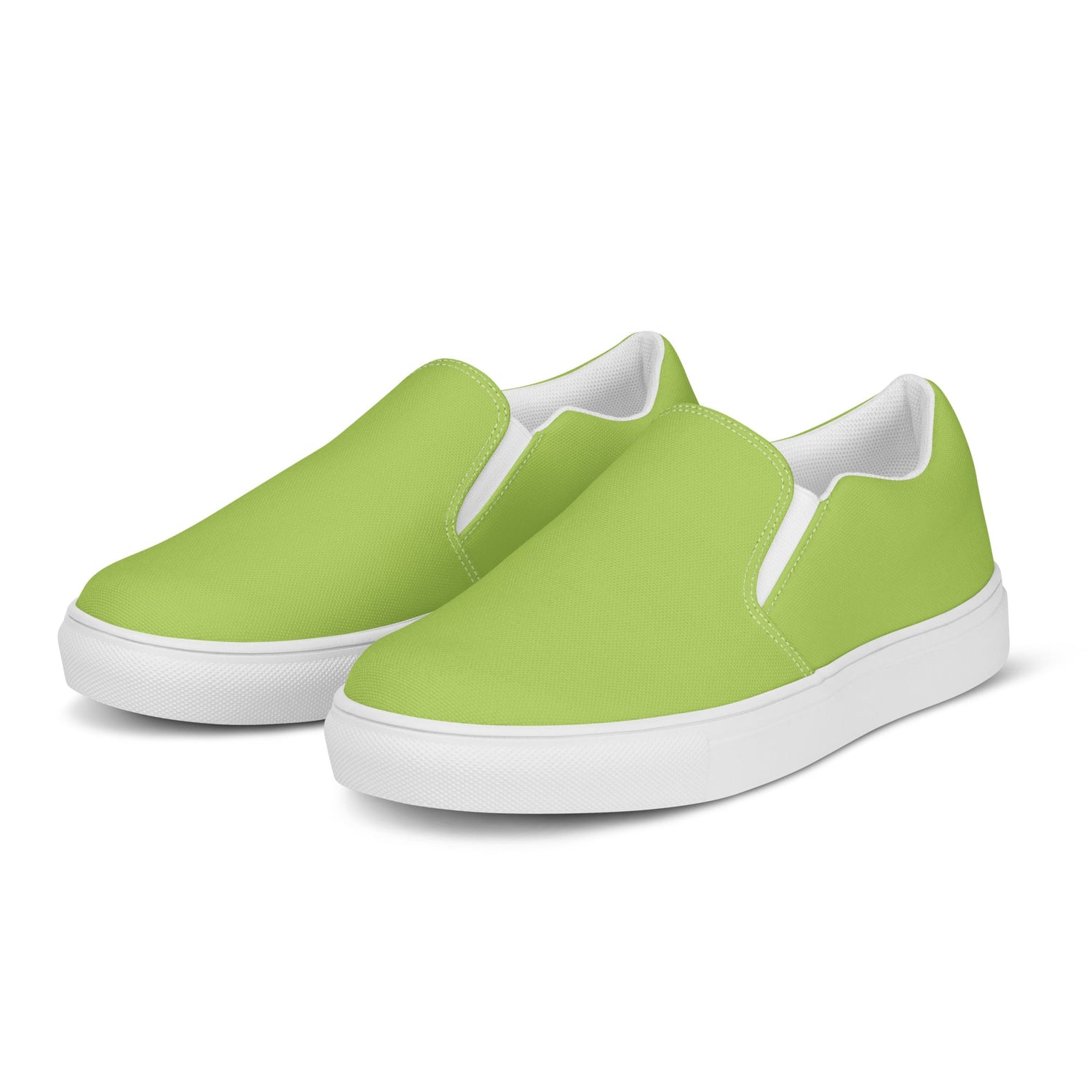 klasneakers Men’s slip-on canvas shoes - Light Olive