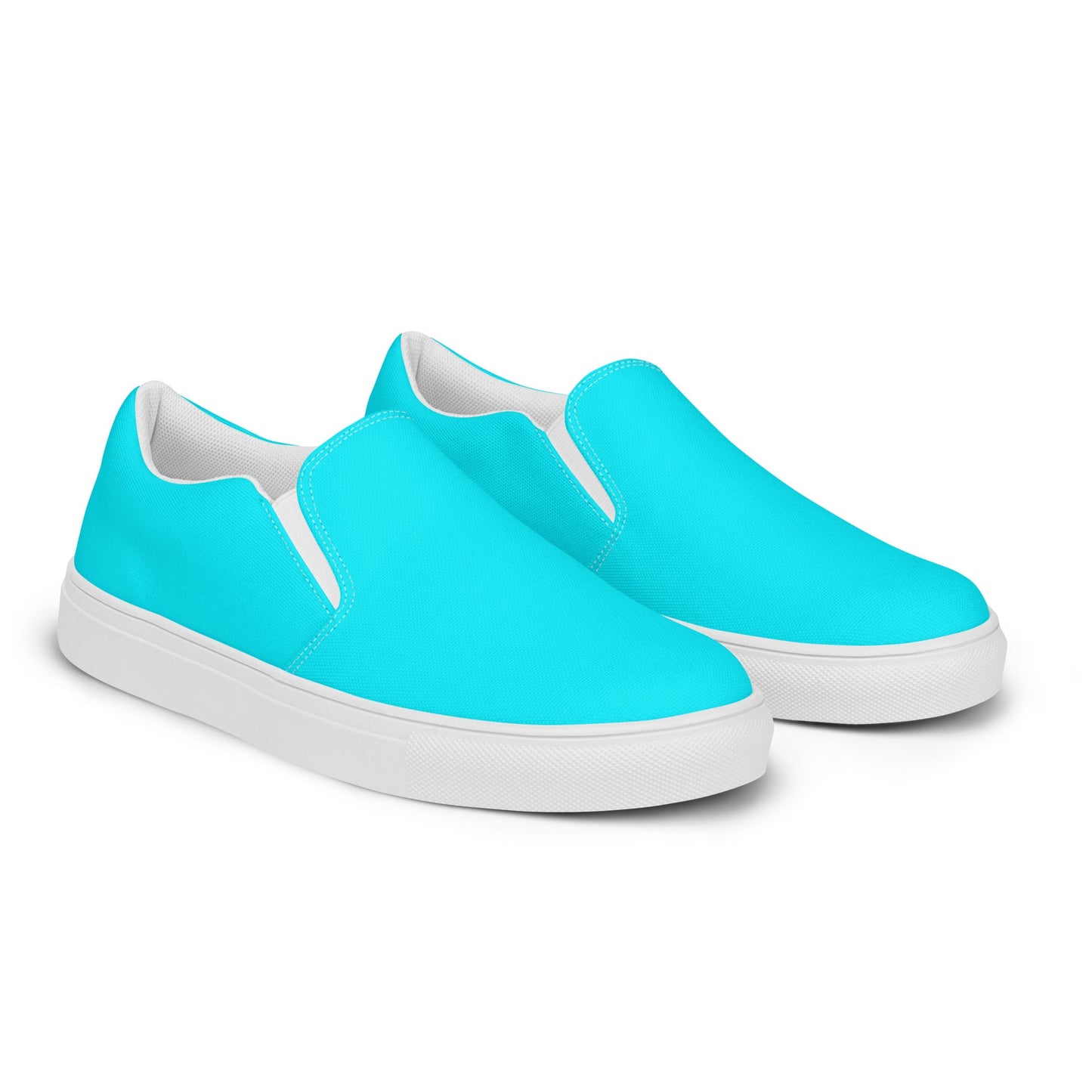 klasneakers Men’s slip-on canvas shoes - Cool Pool Aqua Blue