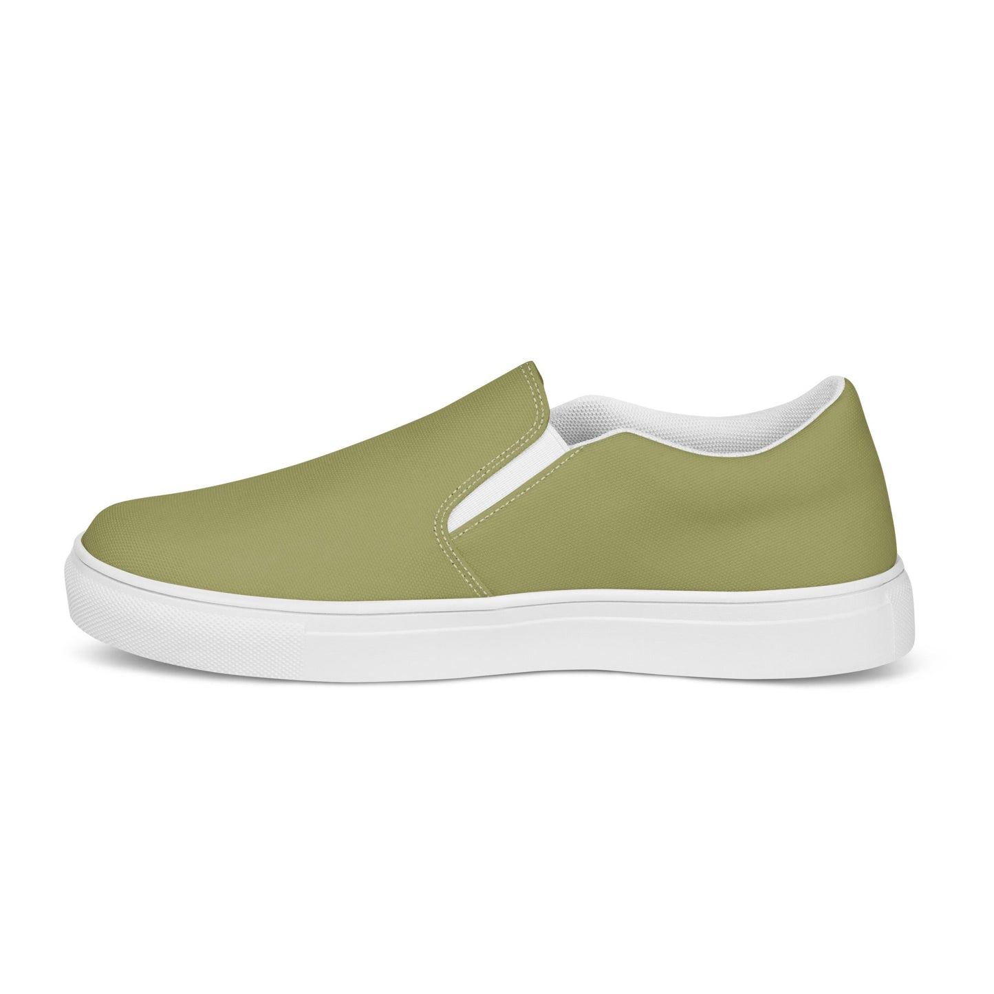 klasneakers Men’s slip-on canvas shoes - Light Moss