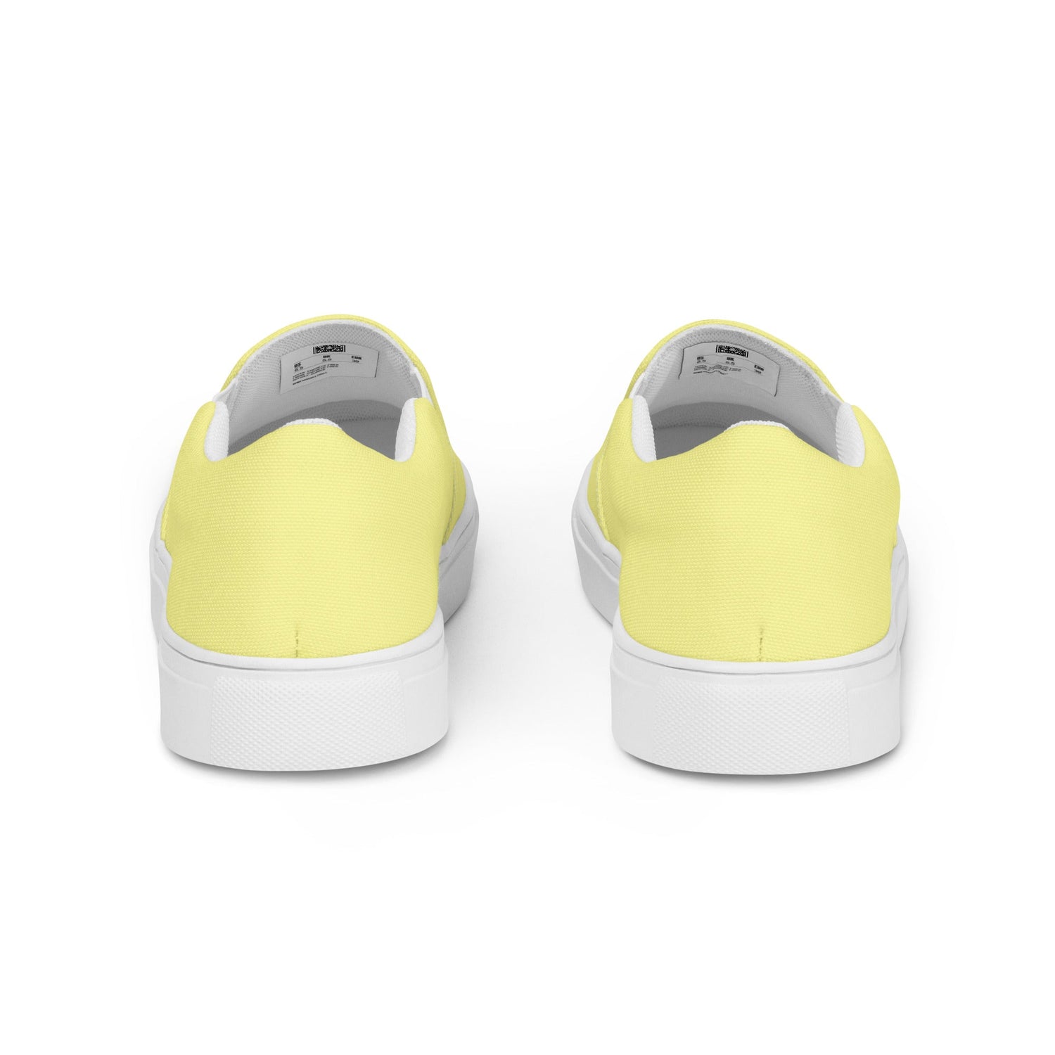 klasneakers Women’s slip-on canvas shoes - Lemon Yellow