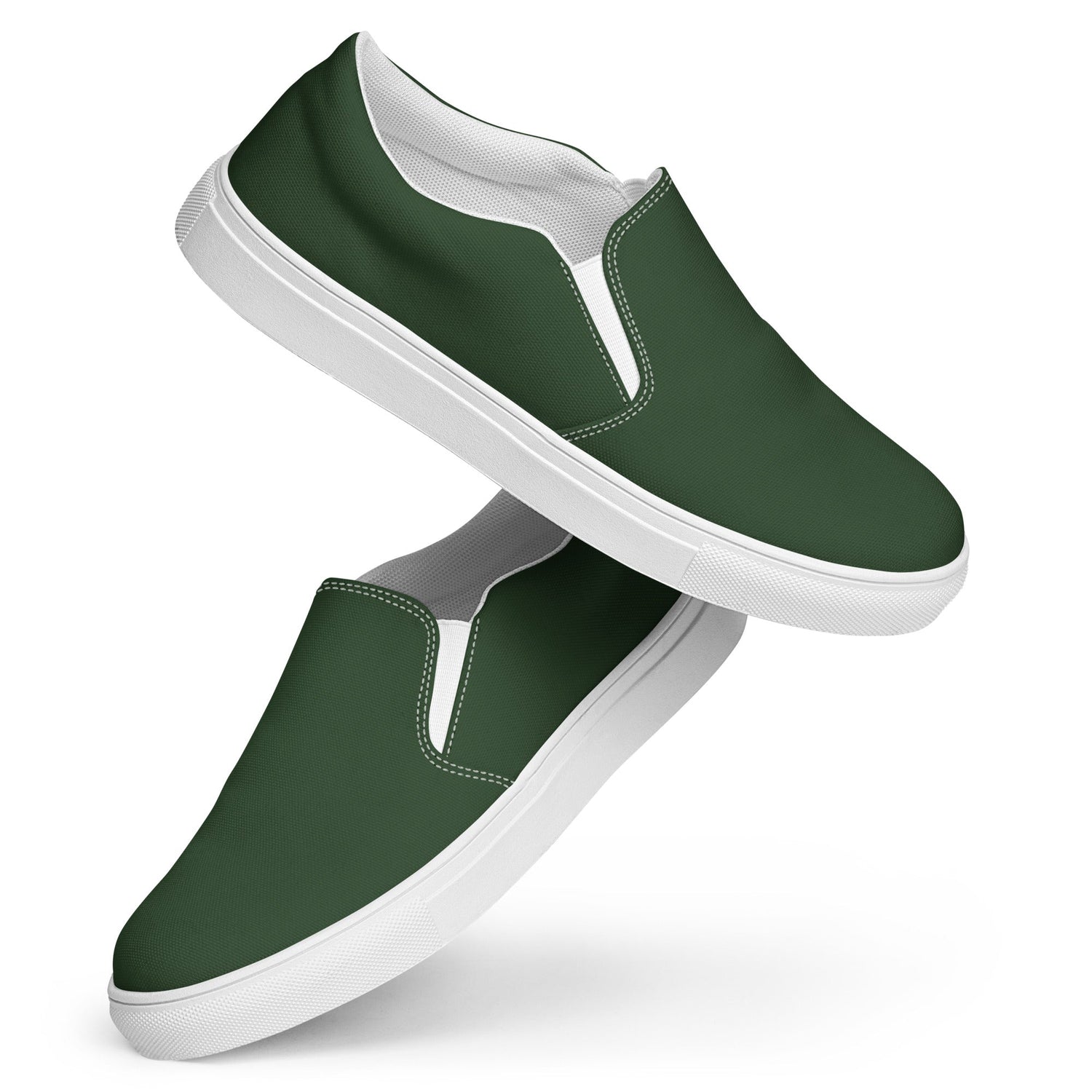 klasneakers Women’s slip-on canvas shoes - Hunter Green