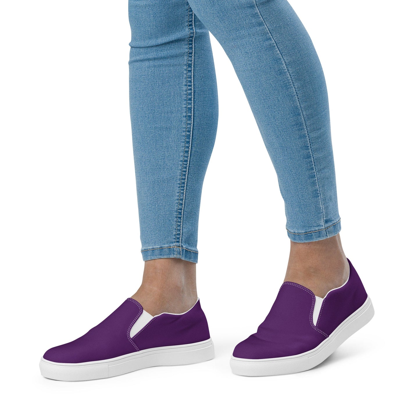 klasneakers Women’s slip-on canvas shoes - Royal Purple