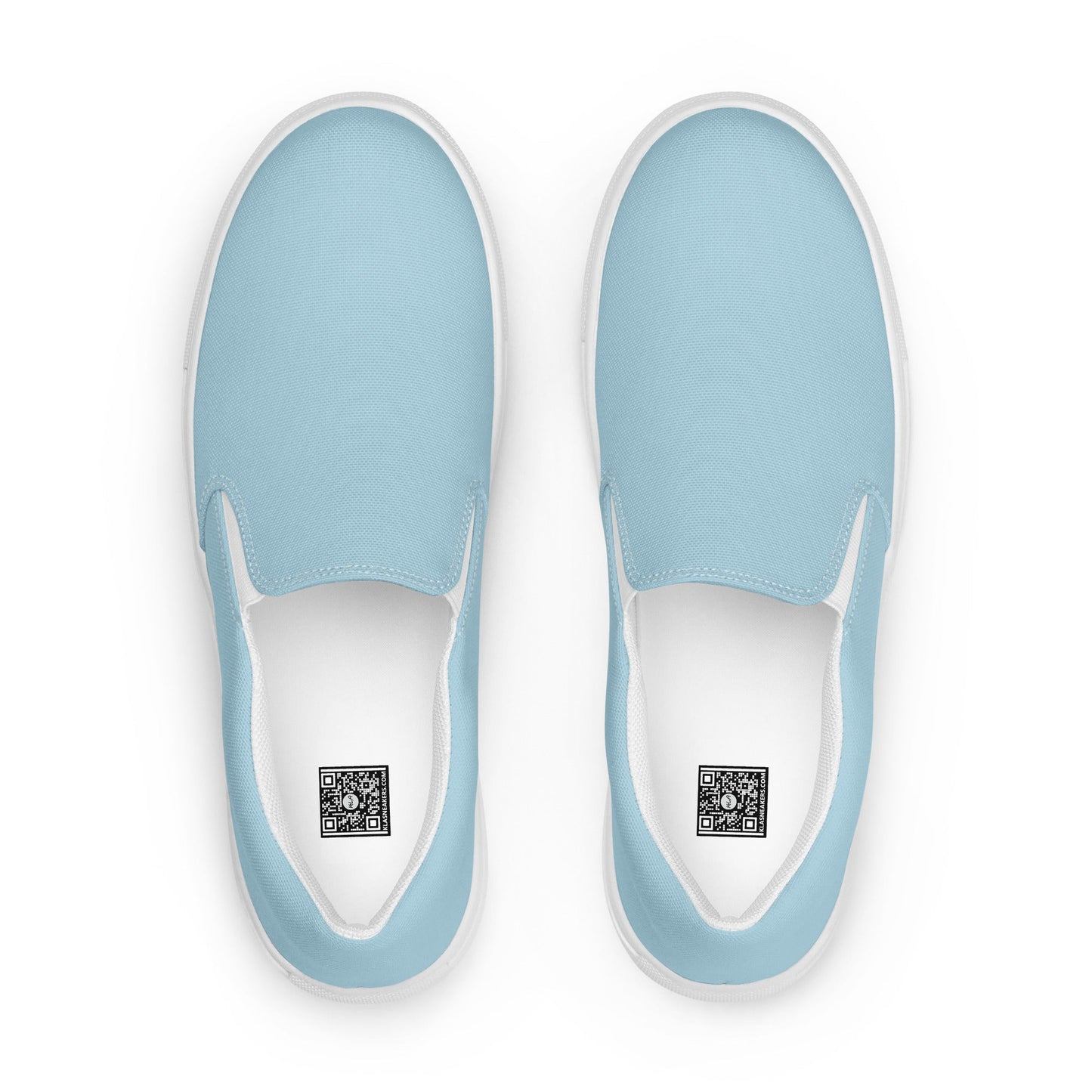 klasneakers Women’s slip-on canvas shoes - Sky Blue