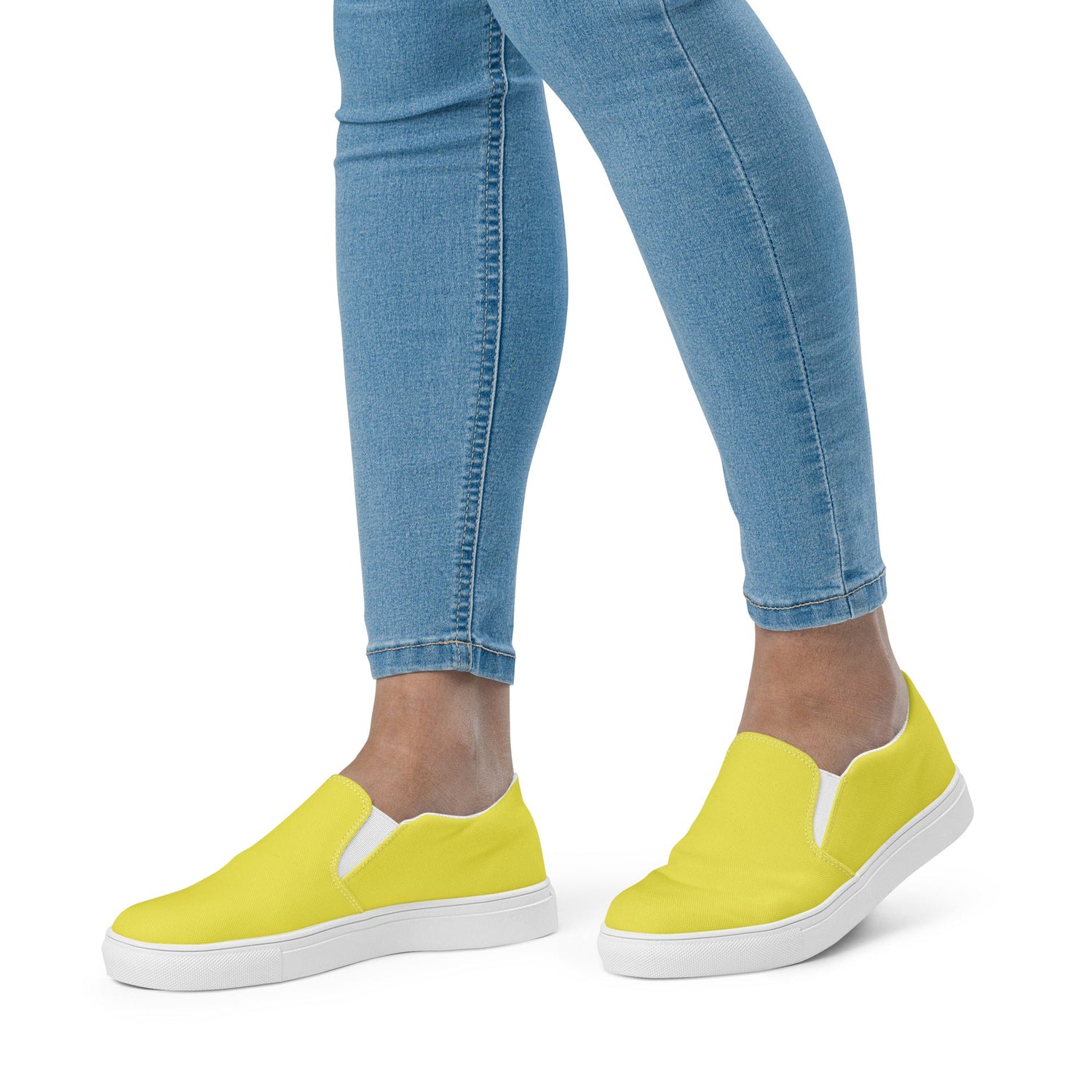 klasneakers Women’s slip-on canvas shoes - Yellow
