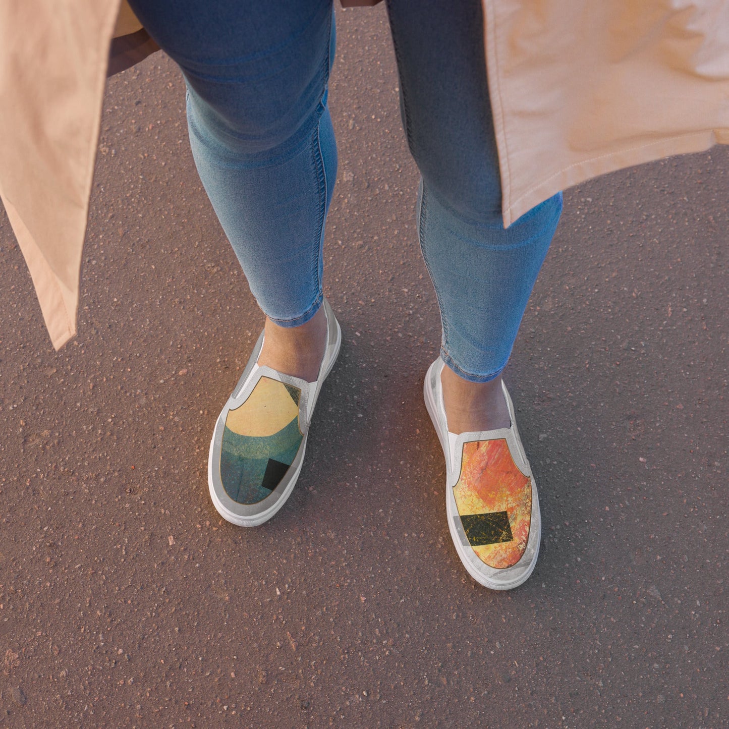 klasneakers Women’s slip-on canvas shoes - ATM