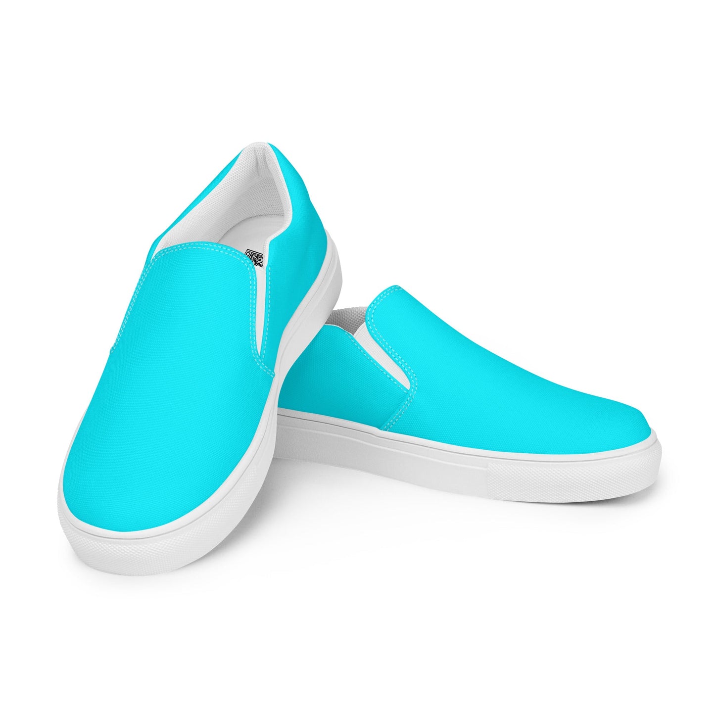 klasneakers Women’s slip-on canvas shoes - Cool Pool Aqua Blue