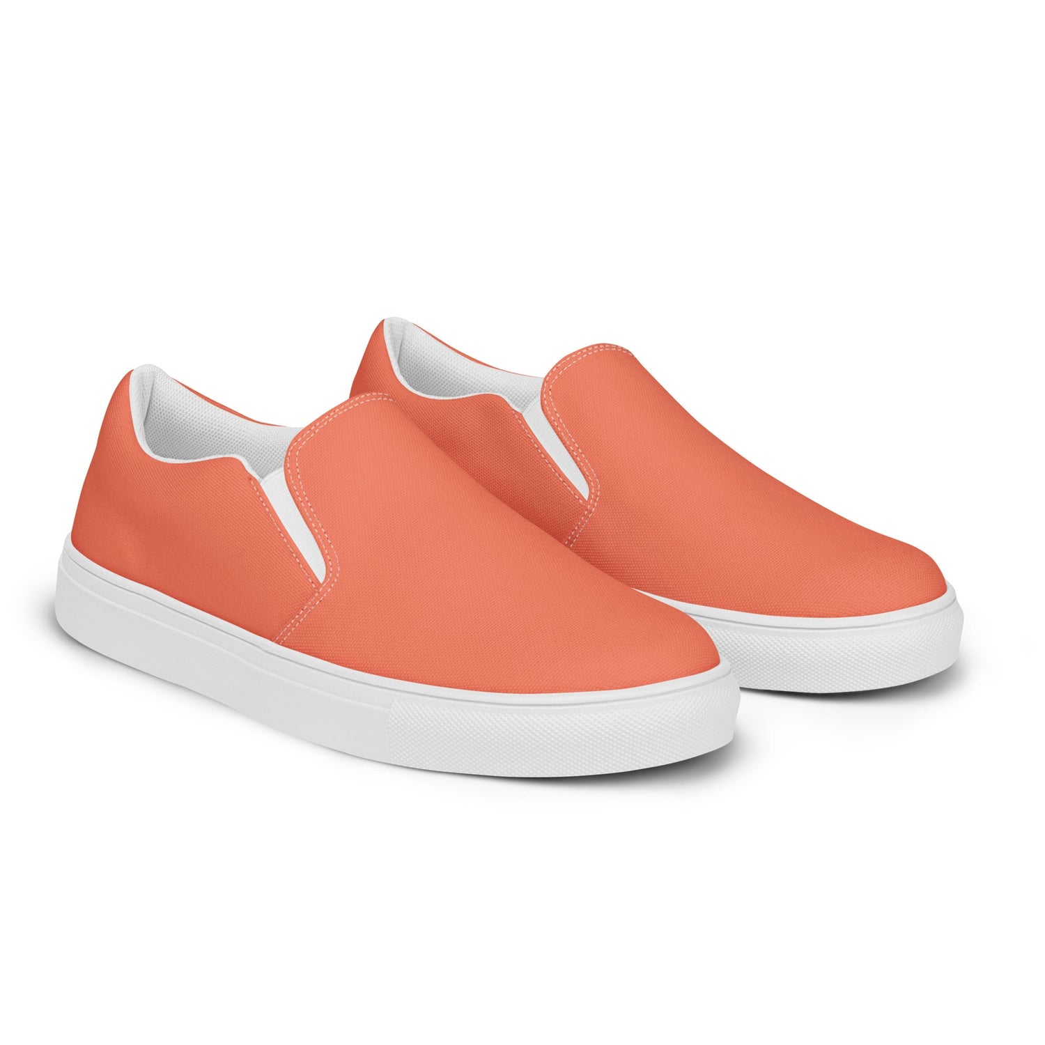 klasneakers Women’s slip-on canvas shoes - Salmon